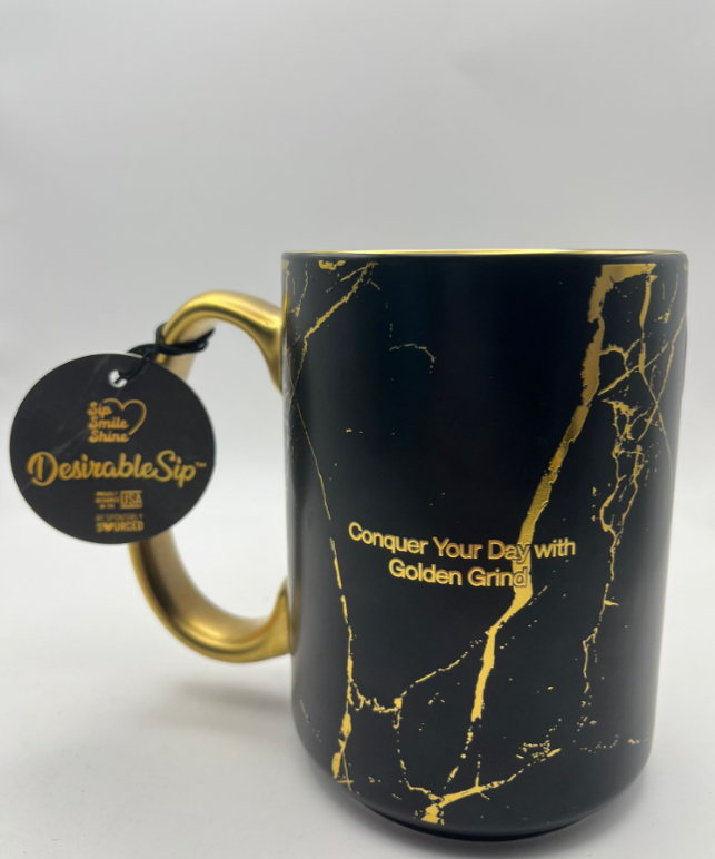 DesirableSip Marble Coffee Mug