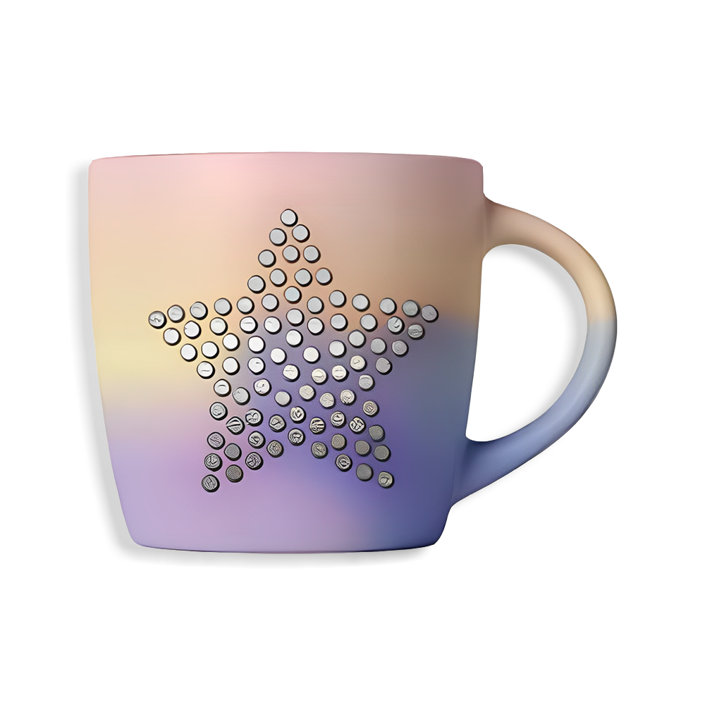 Stoneware Stars Mug 12 OZ