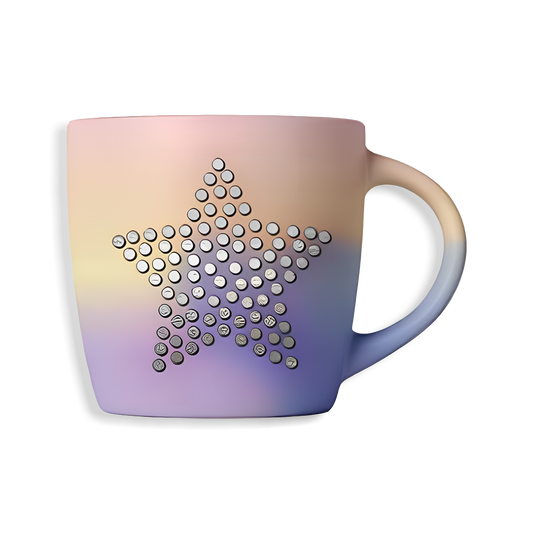 Stoneware Stars Mug 12 OZ