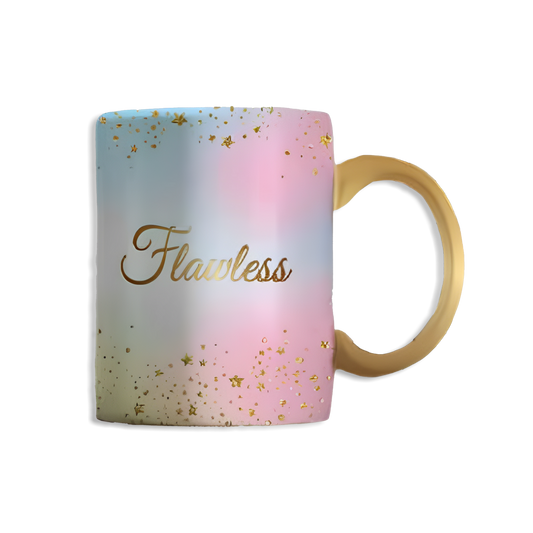 Stoneware "Flawless/Fearless" 18 OZ