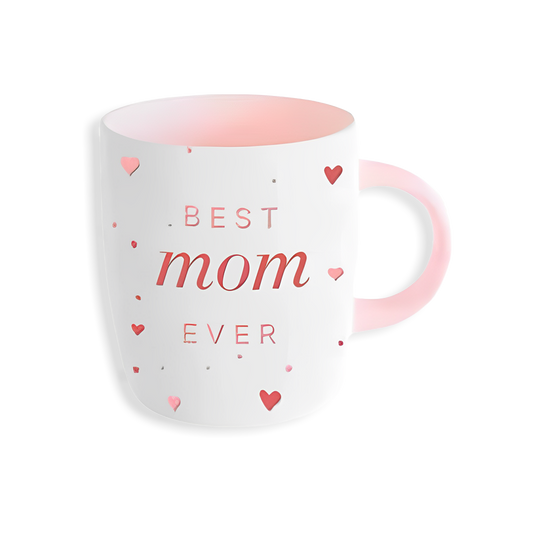 Stoneware "Best Mom Ever" Mug 15 OZ