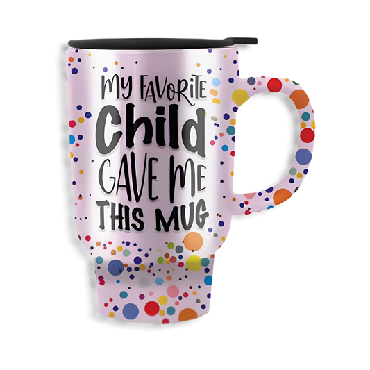 Stoneware "My Favorite Child" Mug 18 OZ